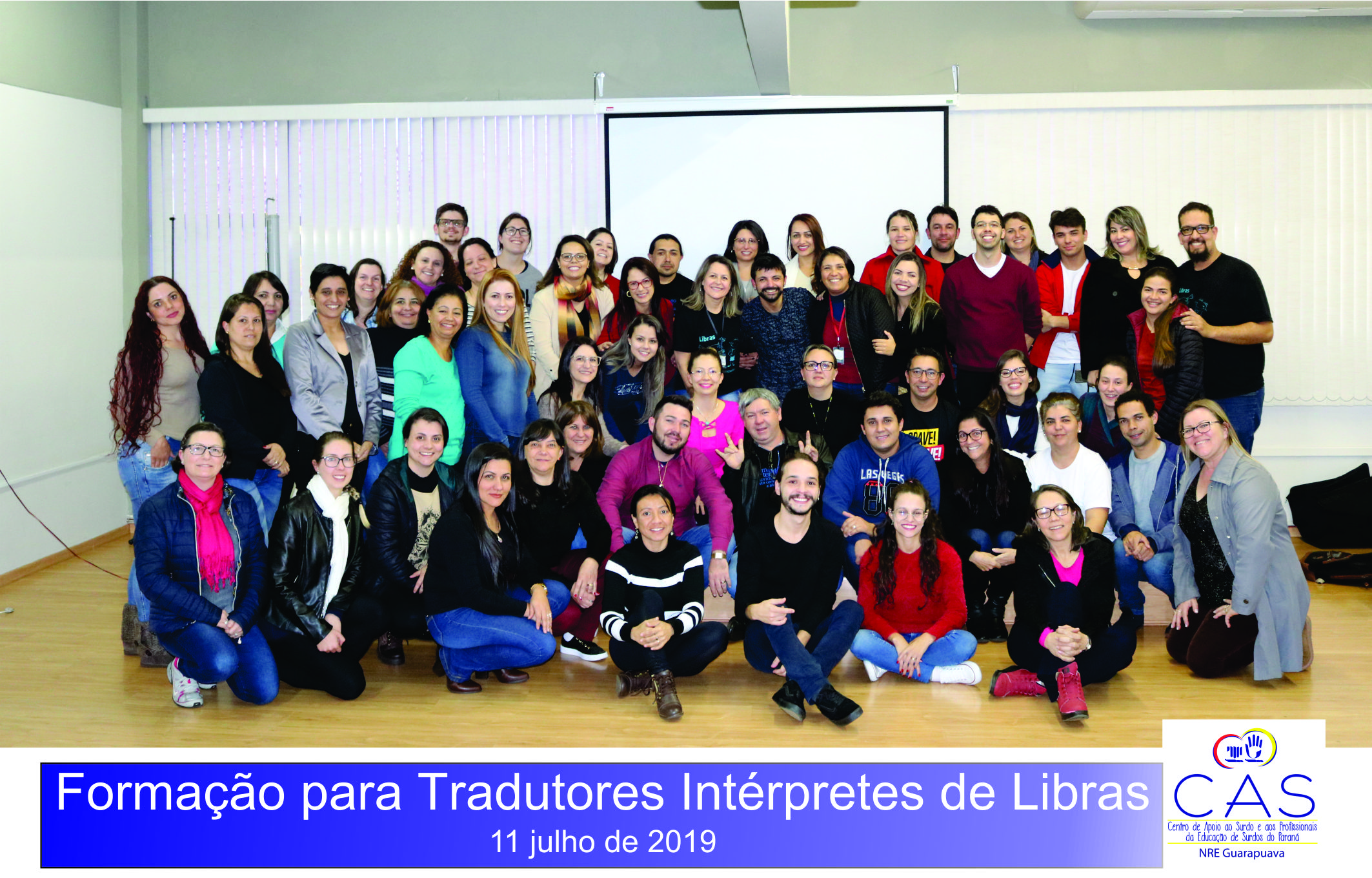 CAS Regional Oeste no 2ª Etapa da Formação para Tradutores Intérpretes de Libras/Português - TILS