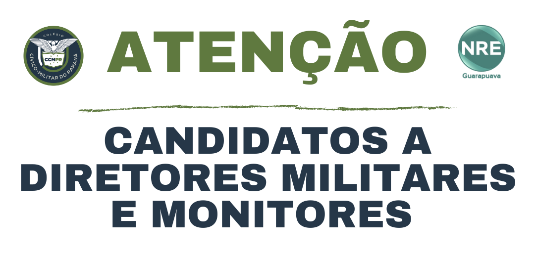 Entrevistas dos candidatos a Direção Militar e Monitores dos Colégios Cívico-Militares