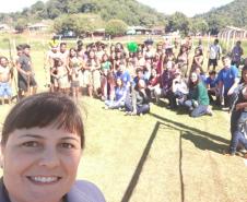 Visita técnica na Comunidade Indígena Rio das Cobras.