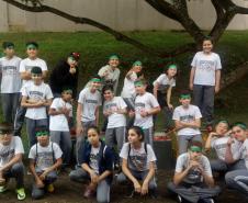 Alunos do Colégio Est. Visconde de Guarapuava na Usinação: “Guarapuava: História-Cultura-Diversidade”