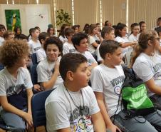 Alunos do Colégio Est. Visconde de Guarapuava na Usinação: “Guarapuava: História-Cultura-Diversidade”