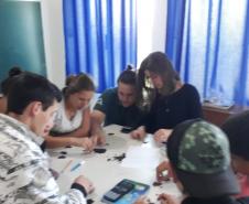 Aula de Biologia com a utilização do método de “Lincoln & Petersen”