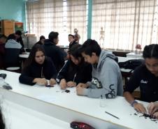 Aula de Biologia com a utilização do método de “Lincoln & Petersen”