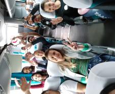 Alunos do curso Técnico em Edificações em visita à empresa Pormade
