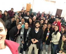 Semana de Enfermagem do Colégio Estadual Ana Vanda Bassara
