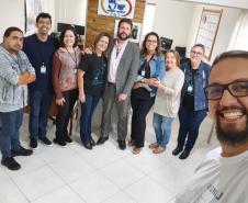 Visita do representante do MEC ao CAS