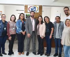 Visita do representante do MEC ao CAS