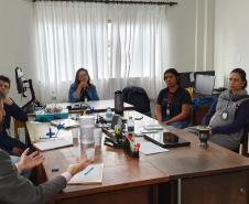 Visita do representante do MEC ao CAS