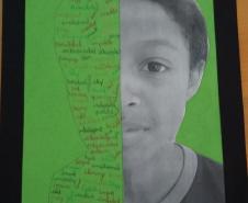 Alunos do Colégio Estadual de Segredo, da turma de Inglês 1 – Celem, realizaram atividade de técnica de colagem de foto de perfil.