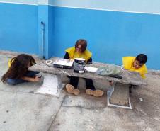 Projeto de Paisagismo e Jardinagem no Ambiente Escolar do Colégio Estadual Professor Amarílio.