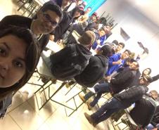 Oficinas de Aprendizagem Criativa no Colégio Estadual do Campo Cornélio Pires Ribeiro.