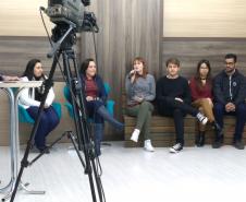Alunos do curso Técnico em Química participam do programa "Fábrica de Cultura" da TV Humaitá.