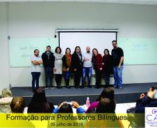 CAS Regional Oeste realizada 1ª Etapa da Formação para Professores Bilíngue