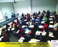 CAS Regional Oeste realizada 1ª Etapa da Formação para Professores Bilíngue