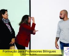 CAS Regional Oeste realizada 1ª Etapa da Formação para Professores Bilíngue