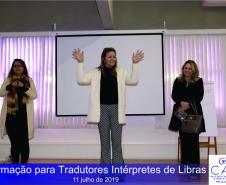 CAS Regional Oeste no 2ª Etapa da Formação para Tradutores Intérpretes de Libras/Português - TILS
