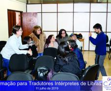 CAS Regional Oeste no 2ª Etapa da Formação para Tradutores Intérpretes de Libras/Português - TILS