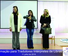 CAS Regional Oeste no 2ª Etapa da Formação para Tradutores Intérpretes de Libras/Português - TILS