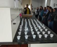 Alunos do curso Técnico em Química em visita a Solum Brasilis.