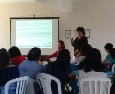 Reunião do Núcleo de Cooperação Pedagógica trata de adequações dos Conselhos Escolares e do Projeto Político Pedagógico à luz do Referencial Curricular do Paraná.