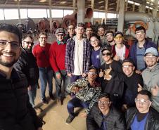 O Curso de Técnico em Eletromecânica do Carneiro Martins realiza visita técnica na empresa DECAMP Mecânica Industrial.