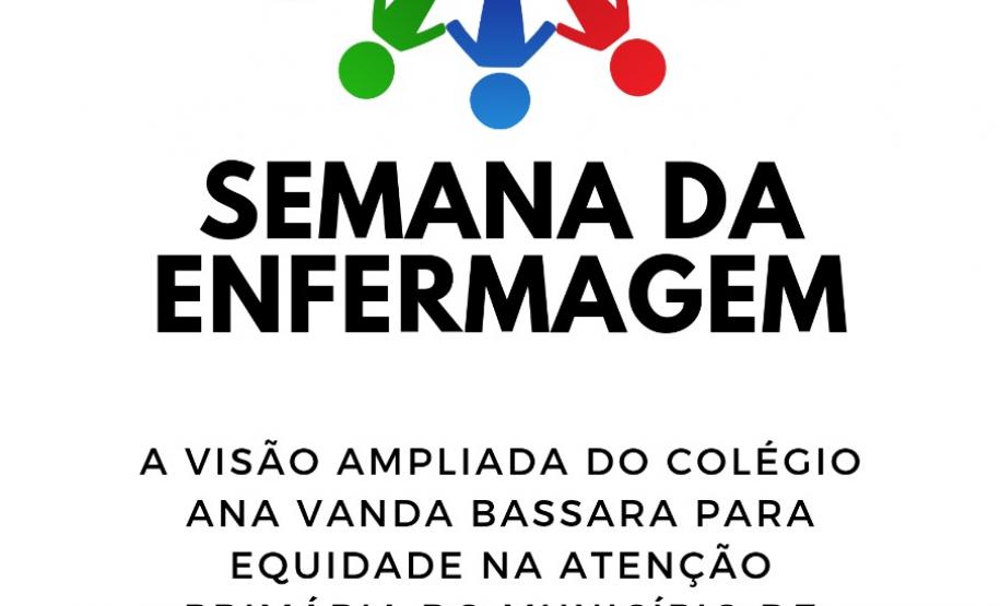 Programação da Semana de Enfermagem