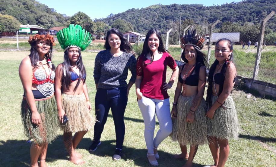 Visita técnica na Comunidade Indígena Rio das Cobras.