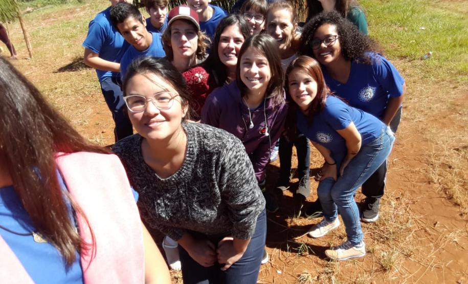 Visita técnica na Comunidade Indígena Rio das Cobras.