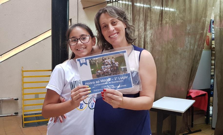 Alunos do Colégio Est. Visconde de Guarapuava na Usinação: “Guarapuava: História-Cultura-Diversidade”