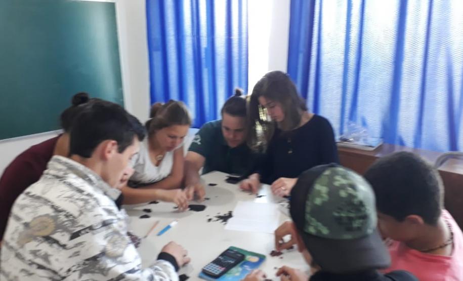 Aula de Biologia com a utilização do método de “Lincoln & Petersen”