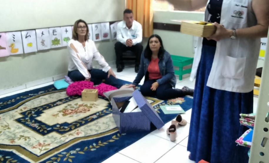 Atividade dos cursistas do Profuncionário