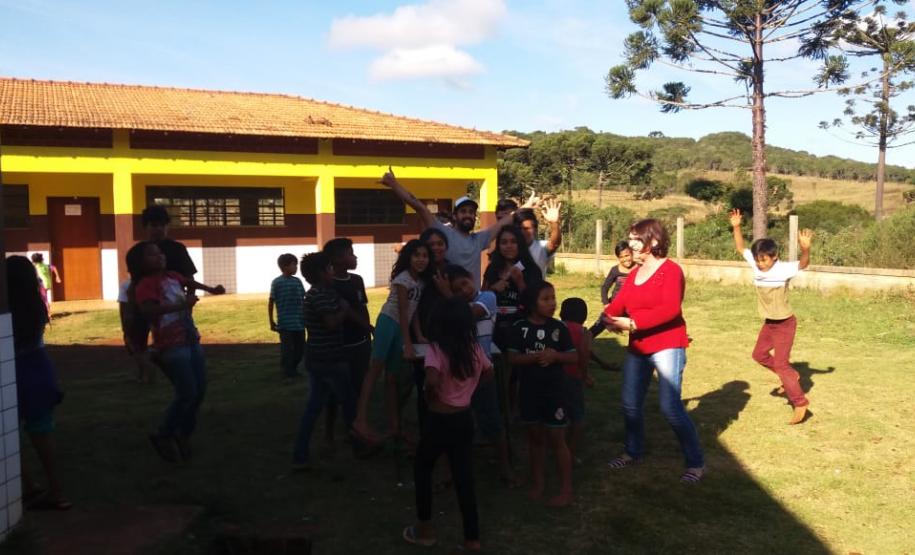 Comemoração ao “Dia Nacional da Matemática”, no Colégio Estadual Indígena Cacique Otávio dos Santos