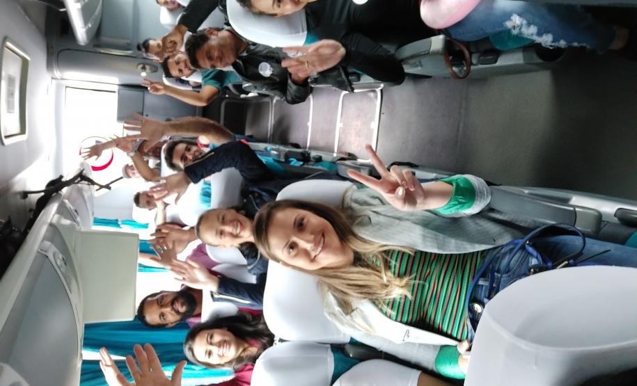 Alunos do curso Técnico em Edificações em visita à empresa Pormade