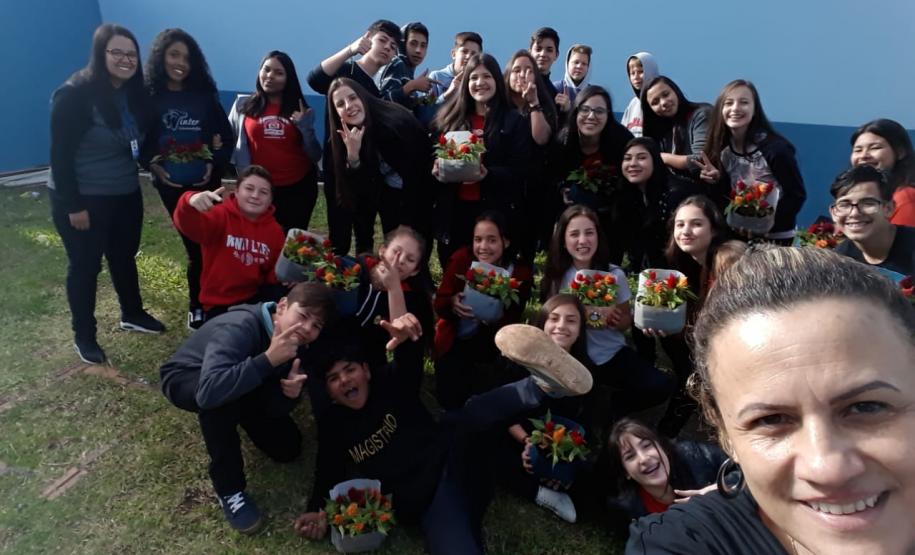 Matemática, Ciências, reciclagem, flores e muito aprendizado!