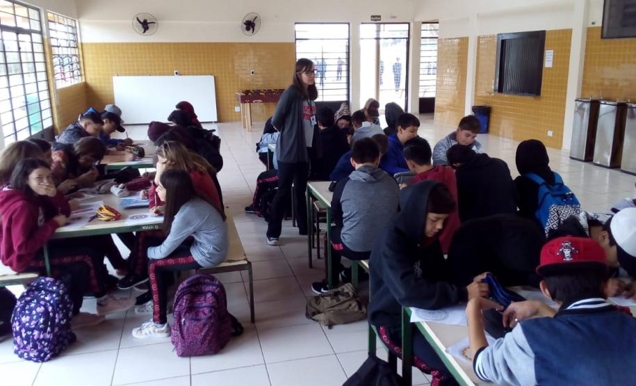 Semana Cultural no Colégio Est. Profª. Leni Marlene Jacob