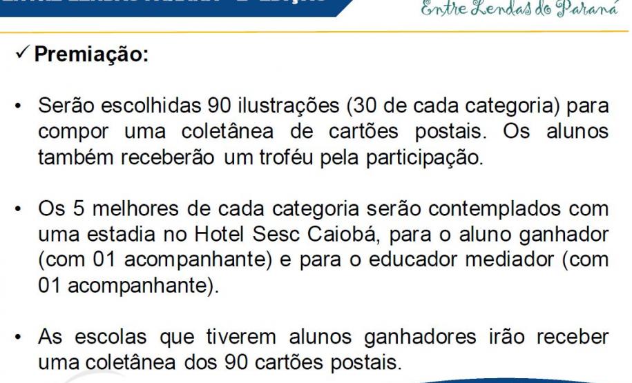 Concurso "Entre Lendas do Paraná"