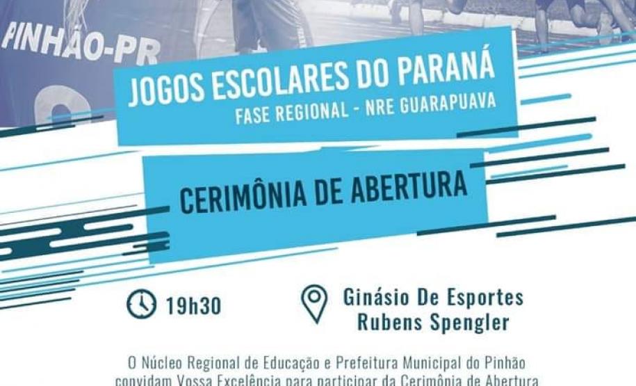66ºJogos Escolares do Paraná - Fase Regional - Pinhão