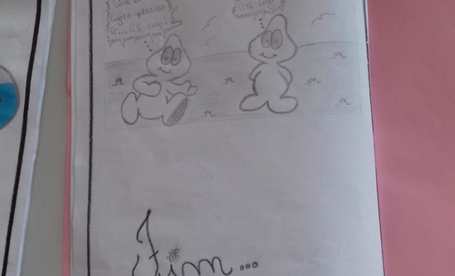 Produção de histórias em quadrinhos sobre doenças causadas por protozoários.