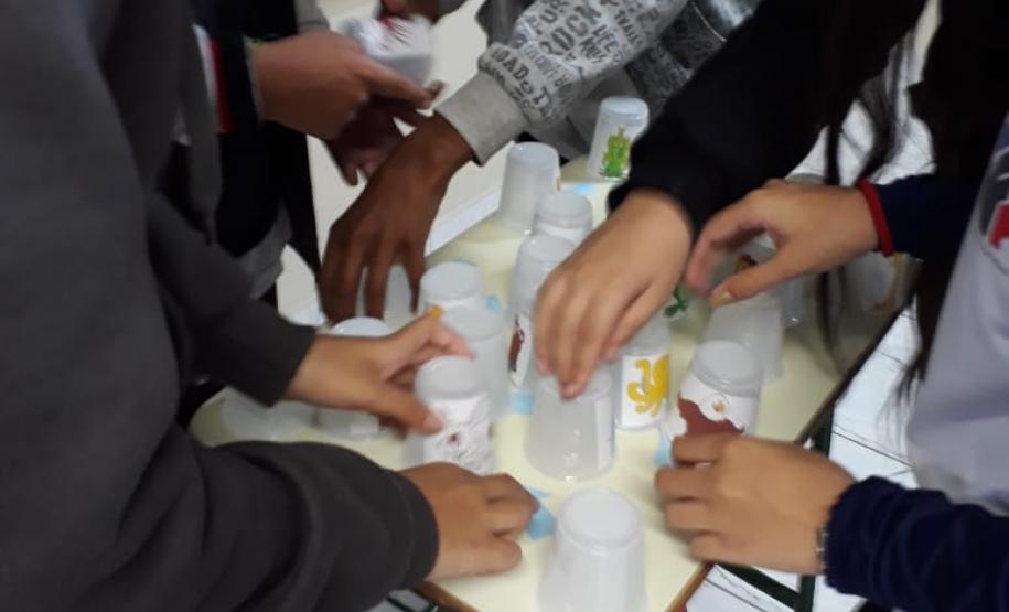 O lúdico nas aulas de ciências: aprendendo sobre cadeias e teias alimentares.