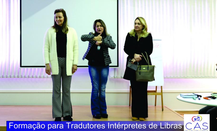 CAS Regional Oeste no 2ª Etapa da Formação para Tradutores Intérpretes de Libras/Português - TILS