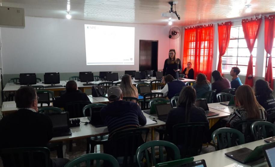 Chefia do NRE Guarapuava realiza reunião técnica com Diretores das Instituições de Ensino Estaduais