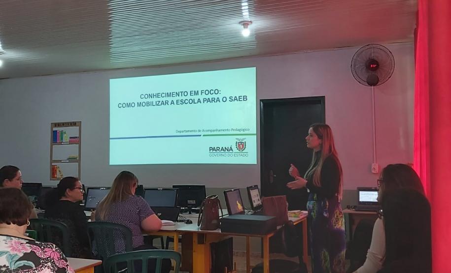 Encontro Formativo das Equipes Gestoras das Escolas Estaduais – Polo Pinhão