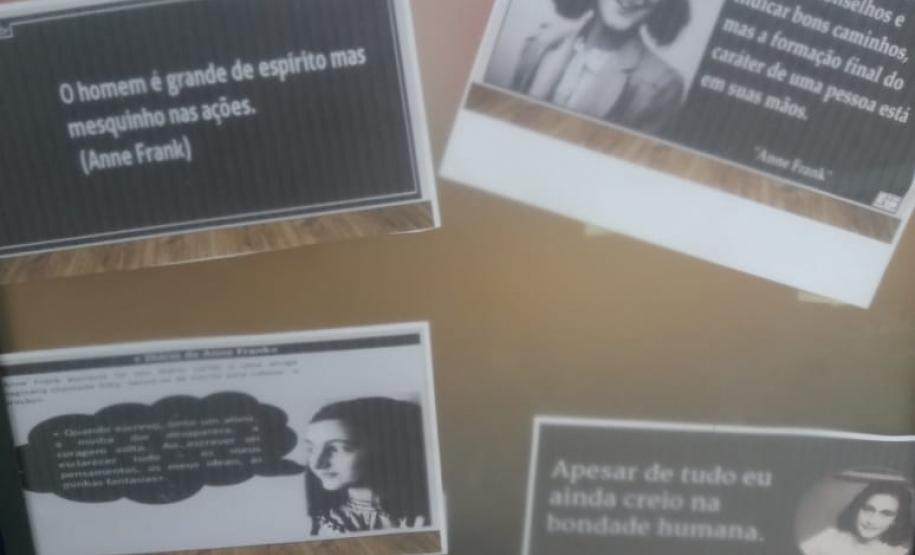 Leitura e exposição do Diário de Anne Frank: uma prática dos alunos do C.E. do Campo Izaltino R. Bastos