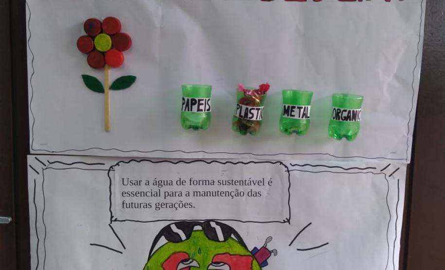 Feira do Conhecimento - Colégio Estadual Professora Dulce Maschio.