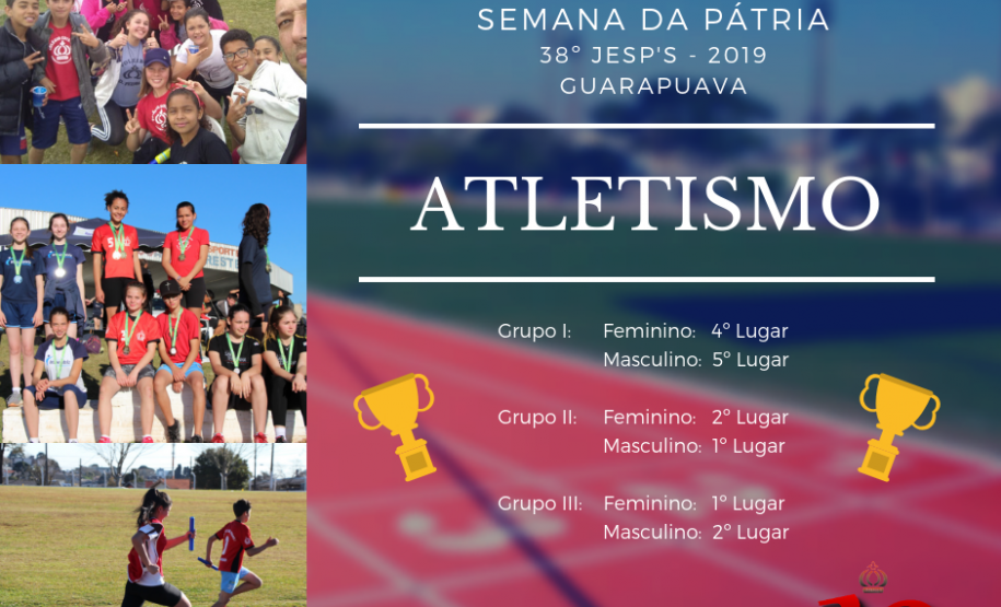 Projeto de Atletismo do Colégio Estadual do Campo Dom Pedro I, se destaca em competições