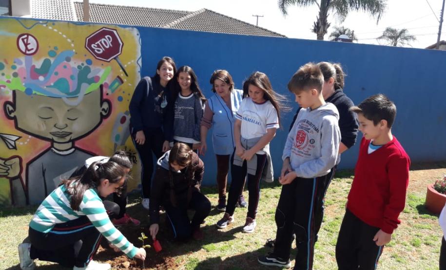 Instituições de Ensino do NRE Guarapuava participam do Programa Paraná Mais Verde