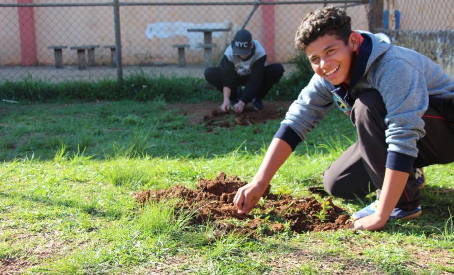 Instituições de Ensino do NRE Guarapuava participam do Programa Paraná Mais Verde