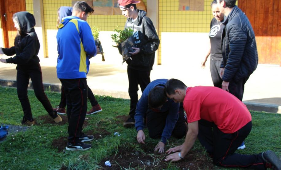 Instituições de Ensino do NRE Guarapuava participam do Programa Paraná Mais Verde