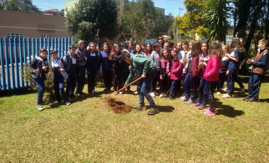 Instituições de Ensino do NRE Guarapuava participam do Programa Paraná Mais Verde