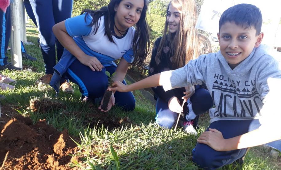 Instituições de Ensino do NRE Guarapuava participam do Programa Paraná Mais Verde